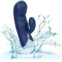 CalExotics Cashmere Silk Duo Blau – Flexibler G-Punkt Massagevibrator mit 10 Vibrationsstufen