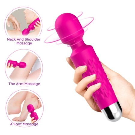 ARMONY Postman Massagegerät & Vibrator mit superflexiblem Kopf in Fuchsia