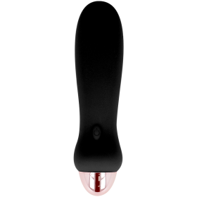 DOLCE VITA - Wiederaufladbarer Vibrator Five Schwarz mit 7 Geschwindigkeiten