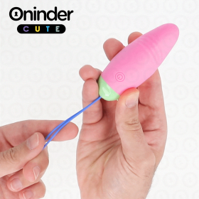 ONINDER CUTE - Love Pleasure 360° vibrierendes Rotations-Ei aus Silikon mit kostenloser App