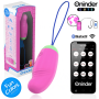 ONINDER CUTE - Love Pleasure 360° vibrierendes Rotations-Ei aus Silikon mit kostenloser App