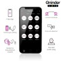 ONINDER CUTE - Love Pleasure 360° vibrierendes Rotations-Ei aus Silikon mit kostenloser App