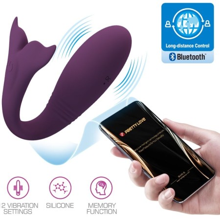 PRETTY LOVE - Jayleen Vibrator mit App-Fernsteuerung, Lila
