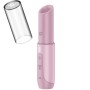 SATISFYER Secret Kiss Wellen-Klitorisstimulator in Rosa – Reisegröße, USB-C, 30 Programme