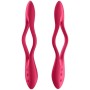 SATISFYER Elastic Joy Multi Vibrator Rot – Vielseitiger Paarvibrator