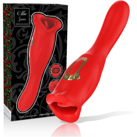 MIA Siena Duo Triple Vergnügen – Vibrator mit Bissfunktion
