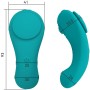 ARMONY Pleasure Panty Vibrator mit Fernbedienung, 3 Geschwindigkeiten, Grün