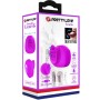 PRETTY LOVE Estelle Zungenklitorisstimulator mit 12 Vibrationsmodi, Lila