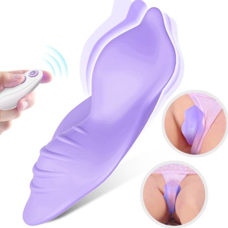 ARMONY Whisper Panties Vibrator mit Fernbedienung, Violett – Diskrete Stimulation