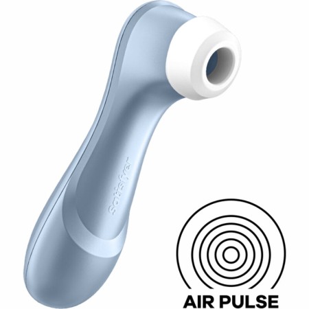 SATISFYER PRO 2 - Blauer Air-Pulse Stimulator für intensive Klitoriserlebnisse