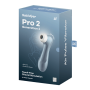 SATISFYER PRO 2 - Blauer Air-Pulse Stimulator für intensive Klitoriserlebnisse