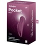 SATISFYER Pocket Pro 1 Klitoris Stimulator Granatrot