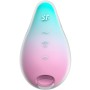 SATISFYER Mermaid Vibes - Luftimpuls-Stimulator und Vibrator in Mint und Rosa