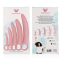 INTIMICHIC Silikon-Dilatator Set – 5-teiliges Vaginaltrainingsset