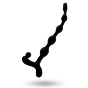 ADDICTED TOYS - Analperlenkette 22 cm Schwarz