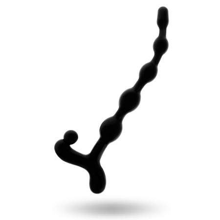 ADDICTED TOYS - Analperlenkette 22 cm Schwarz