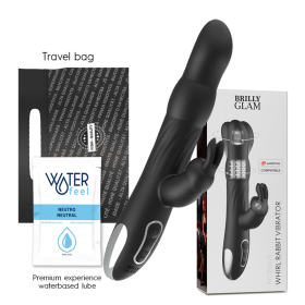 BRILLY GLAM Moebius Rabbit Vibrator & Rotator mit Watchme Wireless Technologie