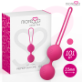 MORESSA OSIAN TWO Beckenbodentraining 101g Premium Silikon Rosa