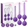 MORESSA OSIAN SET - Premium Silikon Kegel Kugeln in Lila