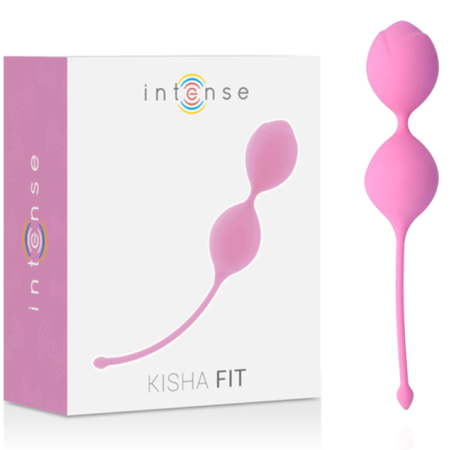 INTENSE - KISHA FIT Silikon Kegel Kugeln Pink zur Beckenbodenstärkung