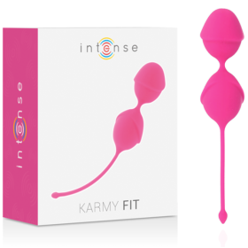 INTENSE - KARMY FIT KEGEL SILIKON FUCHSIA - Beckenbodentraining