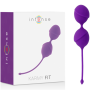 INTENSE - KARMY FIT KEGEL SILIKON LILA Beckenbodentrainer