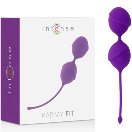 INTENSE - KARMY FIT KEGEL SILIKON LILA Beckenbodentrainer