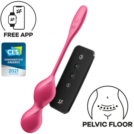SATISFYER Love Birds 2 – Vibrations-Kegel-Bälle mit kostenloser App