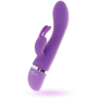 INTENSE - Hilari Silikon Rabbit Vibrator in Flieder mit 30 Vibrationsmodi