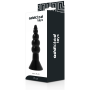 ADDICTED TOYS - Analplug 17 cm Schwarz aus flexiblem TPR
