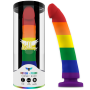 MYTHOLOGY - DEVON PRIDE DILDO L Silikon Fantasy Dildo mit Saugbasis