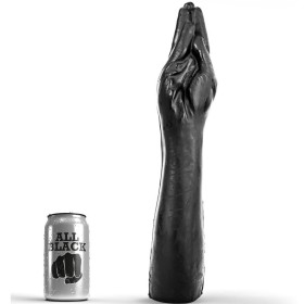 ALL BLACK - Riesen Fisting Faust 40 cm realistischer Dildo