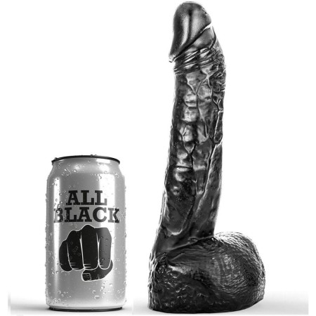 ALL BLACK - Realistischer Fisting Dildo 20 cm