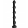 ALL BLACK Analplug Kugel 32 cm - Flexibler, variabler Durchmesser