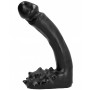 ALL BLACK - Realistischer Dildo 19 cm
