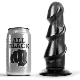 ALL BLACK - Dildo 17 cm realistisches Design