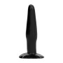 ALL BLACK - Analplug Schwarz 11 cm