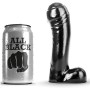 ALL BLACK - Dildo Schwarz 15 cm
