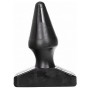ALL BLACK Analplug 16 cm - Konisches Design für sanfte Dehnung