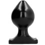 ALL BLACK - Plug 22,5 cm - Flexibler PVC-Buttplug