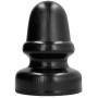 ALL BLACK - Analplug 23 cm aus PVC