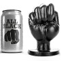 ALL BLACK - FIST 13 CM Analplug in Faustform