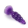 BAILE Climax Happens Anal Plug 17 cm - Weicher Gelatin Plug mit Saugnapf