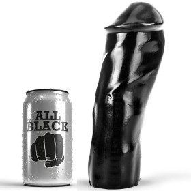 ALL BLACK - Realistischer Dildo 20 cm