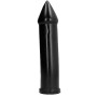 ALL BLACK - Dildo 24 cm aus weichem PVC