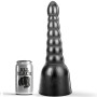 ALL BLACK - Dildo 34 cm aus hochwertigem PVC
