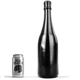 ALL BLACK - BOTTLE 39,5 CM Analplug aus PVC