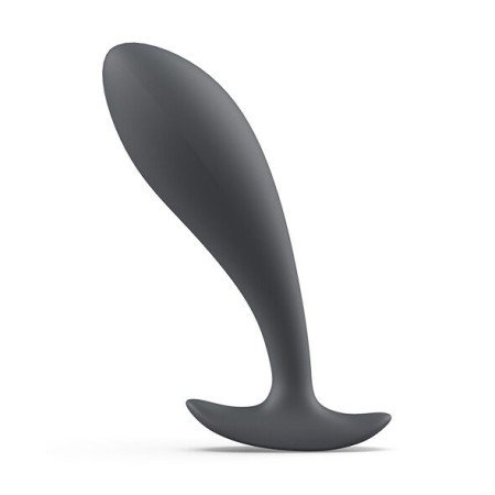 B SWISH - BFILLED BASIC Prostata Plug Slate aus Silikon