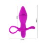 PRETTY LOVE - FLIRTATION TAYLOR Vibrator aus Silikon mit 10 Vibrationsmodi