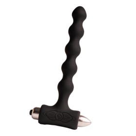 ROCKS-OFF Petite Sensations Pearls Analplug mit Vibrator, schwarz